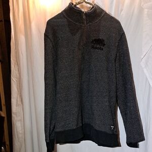 Roots Gray Crewneck Sweater